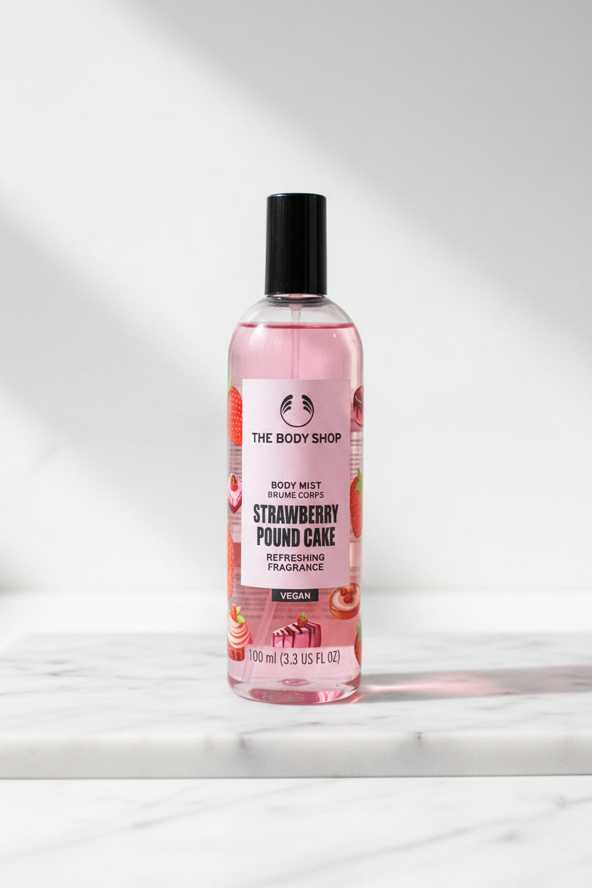 The Body Shop Body Mist (STRAWBERRY_POUND_CAKE)- 100ml